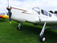G-AJOE @ EGSX - at the Air Britain flyin - by Chris Hall