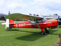 G-AHHT @ EGSX - at the Air Britain flyin - by Chris Hall