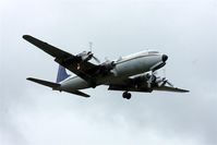 N151 @ PABE - Evert's Air Cargo DC-6 Landing in Bethel