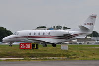 G-REDS @ EGHH - Taken from the Flying Club - by planemad