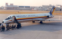 JA8451 @ RJTT - Japan Air System - JAS - by Henk Geerlings