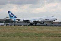 N50217 @ LFPB - on landing at Le bourget for SIAE 2011 - by B777juju