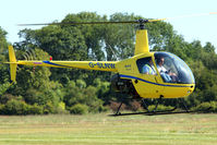 G-SLNW @ EGCB - 2003 Robinson R22 Beta II, c/n: 3524 on 2011 Family Fun Day