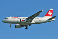 HB-IPX @ EGCC - 1996 Airbus A319-112, c/n: 612 at Manchester - by Terry Fletcher