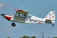 G-BFHP @ EGCB - 1967 Champion Aircraft Corporation BELLANCA 7GCAA, c/n: 114 on 2011 Family Fun Day