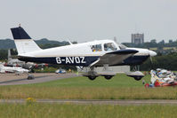 G-AVOZ @ EGSX - 1966 Piper PIPER PA-28-180, c/n: 28-3711 at North Weald - by Terry Fletcher