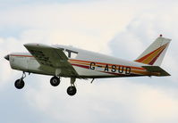 G-ASUD @ EGSL - Privately owned - by Chris Hall