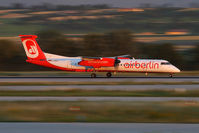 D-ABQH @ EDDS - Take off on rwy 25 during the last light.... - by Jens Achauer