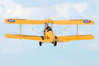 G-AOIS @ EGBR - De Haviland DH-82A Tiger Moth at Breighton Airfield in April 2011. - by Malcolm Clarke