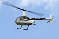 G-OWND @ EGBR - Robinson R44 Astro at Breighton Airfield in April 2011. - by Malcolm Clarke