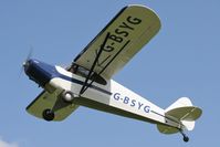 G-BSYG @ EGBR - Piper PA-12 at Breighton Airfield in April 2011. - by Malcolm Clarke