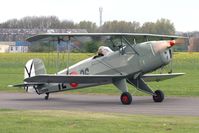 G-CDJU @ EGBR - Casa 1.131E Srs 1000 at Breighton Airfield in April 2011. - by Malcolm Clarke