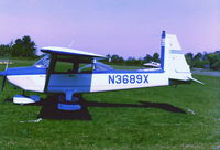 N3689X - I used to own N3689X in Michigan and brought it out to California.  I sold it in 1977 or 1978.

Photo taken at Almont Field or Berz-Macomb in Warren, Michigan - by James Matheny