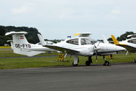 OE-FYB @ EGNE - for maintenance at the Diamond plant at Retford-Gamston - by Joop de Groot