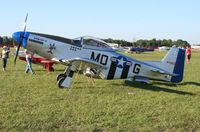 N351TG @ LAL - Home built  1/2 scale P-51D - by Florida Metal