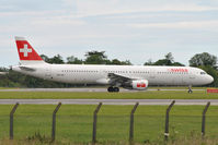 HB-IOF @ EIDW - Taxiing for departure - by Robert Kearney