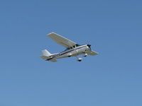 N97172 @ SZP - 1984 Cessna 172P SKYHAWK II, Lycoming O-320-D2J 160 Hp, takeoff climb Rwy 22 - by Doug Robertson