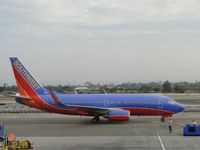 N221WN @ LAX - Just having been pushed back from Gate 14 and starting up the engines - by Helicopterfriend