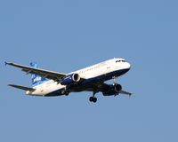 N768JB - Going to a landing at JFK