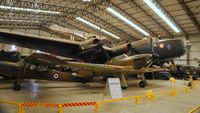 BAPC265 @ EGYK - Halifax and Hurricane at Yorkshire Air Museum - by Eric.Fishwick