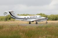 G-ZVIP @ EGFH - Capital's Super King Air taxying prior to departure. - by Roger Winser