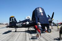 N713JT @ LAL - F4U-4 Corsair