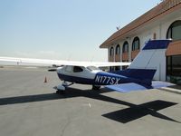 N177SX @ ONT - Parked on the southside - by Helicopterfriend
