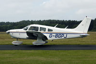 G-BGPJ @ EGOW - on its way to the runway