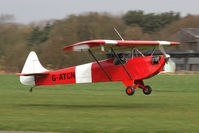 G-ATCN @ EGBR - Luton L4A Minor at Breighton Airfield in March 2011. - by Malcolm Clarke