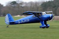 G-AJKB @ EGBR - Luscombe 8E at Breighton Airfield in March 2011. - by Malcolm Clarke