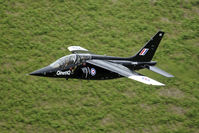 ZJ645 - Rare QinetiQ trials aircraft low level in the Mach Loop - by Joop de Groot