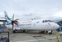 F-WWLP @ LFPB - Aerospatiale / Alenia ATR 72-600 for royal air maroc express at the Aerosalon 2011, Paris - by Ingo Warnecke