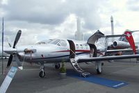 HB-FVK @ LFPB - Pilatus PC-12/47E at the Aerosalon 2011, Paris - by Ingo Warnecke