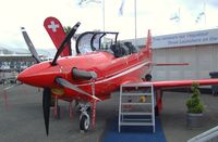 HB-HZC @ LFPB - Pilatus PC.21 at the Aerosalon 2011, Paris - by Ingo Warnecke