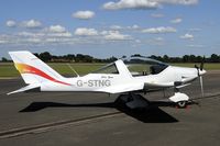 G-STNG @ EGXY - seen in front of the Air Cadets hangar at Syerston.