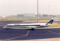 I-DAWE @ AMS - Alitalia - by Henk Geerlings