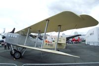 F-POST @ LFPB - Breguet Br. XIV P replica at the Aerosalon 2011, Paris - by Ingo Warnecke