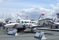 F-GRAZ @ LFPB - Reims / Cessna F406 Maritime Patrol Aircraft at the Aerosalon 2011, Paris - by Ingo Warnecke