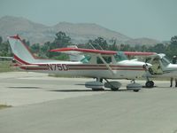 N75D @ AJO - Getting ready to be pushed back for start up procedures - by Helicopterfriend