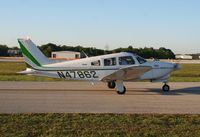 N47862 @ LAL - PA-28R-201T - by Florida Metal