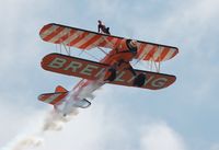 SE-BOG - Off airport. Breitling 4 displaying at the Wales National Airshow, Swansea Bay, Wales, UK. - by Roger Winser