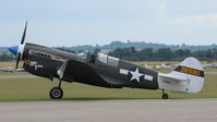 F-AZKU @ EGSU - F-AZKU at another excellent Flying Legends Air Show (July 2011)