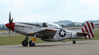 N351MX @ EGSU - 1. NL351MX at another excellent Flying Legends Air Show (July 2011)