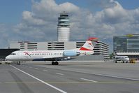 OE-LFQ @ LOWW - Austrian Arrows Fokker 100 - by Dietmar Schreiber - VAP
