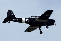 WG486 @ EGXC - The last Chipmunk in British service is the one that is being use for tail dragger training by the Battle of Britain Memorial Flight. - by Joop de Groot