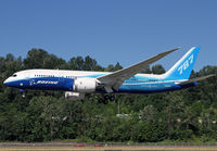 N787BA @ BFI - Returning from another test flight - by Duncan Kirk