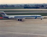 OH-LMP @ LHR - Finnair - by Henk Geerlings