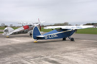 G-LCGL @ EGBR - Comper CLA7 Swift Replica at Breighton Airfield in March 2011. - by Malcolm Clarke