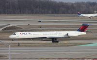 N934DL @ DTW - Delta MD-88