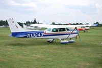N13243 @ EGLD - Smart Cessna 172M Skyhawk visiting Denham. - by moxy